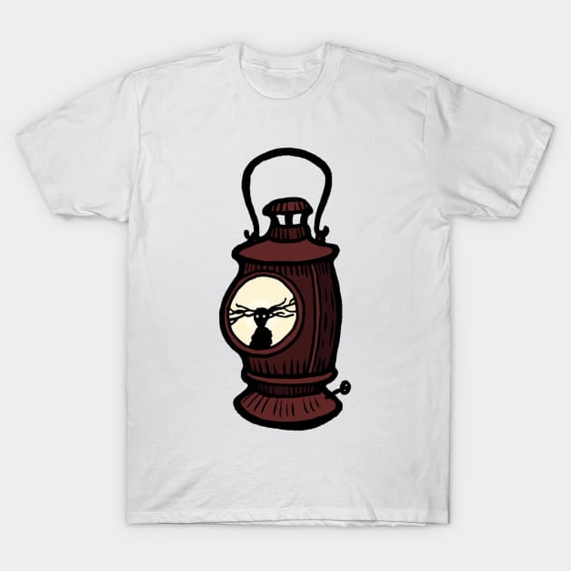 Monster_s lamp - Over The Garden Wall T-Shirt by ariolaedris